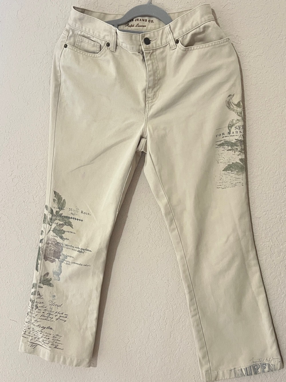 Ralph Lauren Printed Jeans